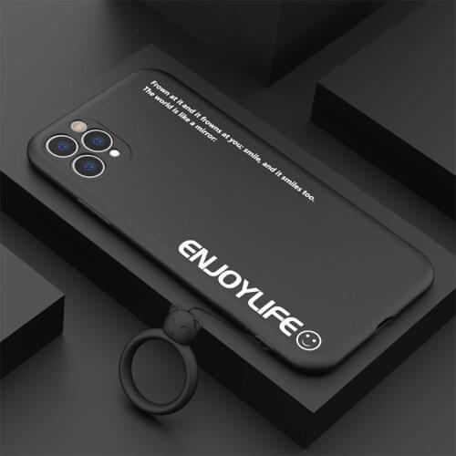 Camera Protection Bumper Phone Cases For iPhone 11 11 Pro Max Silicone Matte Shockproof Back Cover