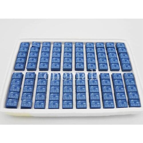 100X SRD-05VDC-SL-C 5 Pins SONGLE Power Relay 5V DC SPDT PCB Type