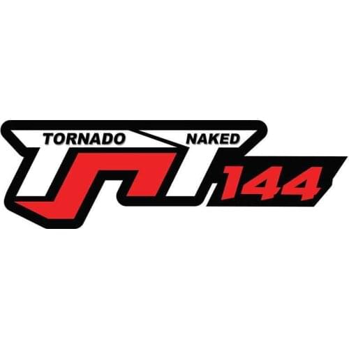 13cm X 4cm Auto Car Motorcycle Stickers for TNT 144 Text Decals Vinyl Waterproof Car Wrap Numbers Car Accessories