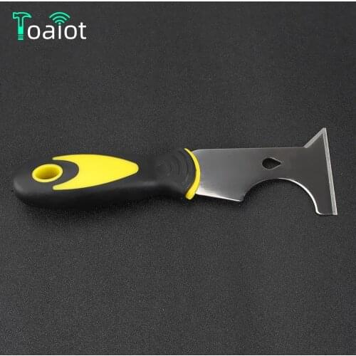 Toaiot 3D Printer Parts Multifunctional Stainless Steel Bed Scrapper Printer Removal Tool Shovel Tool for 3D Printing
