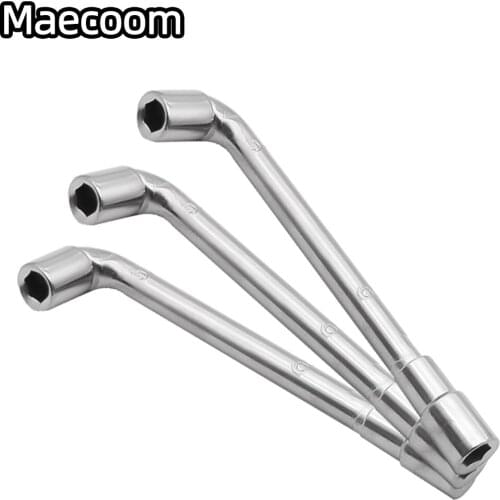 6mm 7mm L-shaped Wrench Hexagonal Wrench Fixing MK8 E3D Nozzle Mini Sleeve Wrench Maintenance Tools 3D Printer Parts Spanner