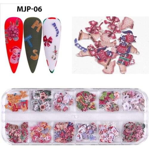 Holographics Nail Sticker Laser Black leave 3D Transfer Beautiful Nail Decals Decoration Halloween And Christmas DIY Nail Design