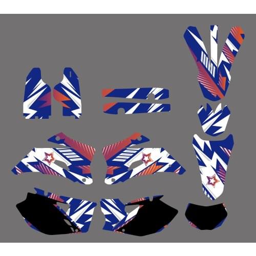 Motorcycle TEAM GRAPHICS DECALS STICKERS Fit For Yamaha WR250F WRF250 2007-2013 WR450F WRF450 2007-2011 WRF 250 450 WR 250F 450F