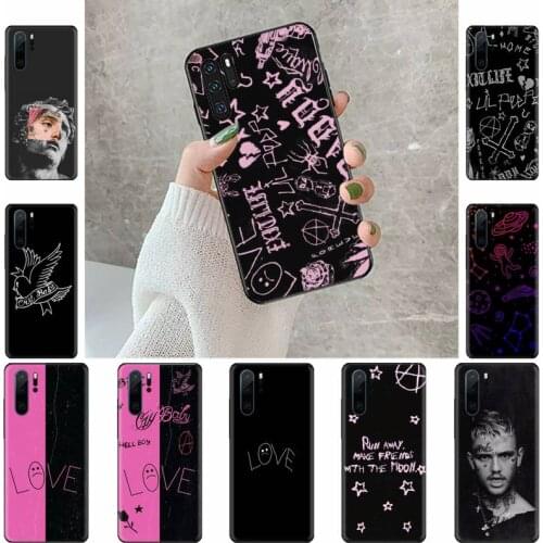 Lil Peep rap singer Phone Case For Huawei Y5 Y6 II Y7 Y9 PRIME 2018 2019 NOVA3E P20 PRO P10 Honor 10