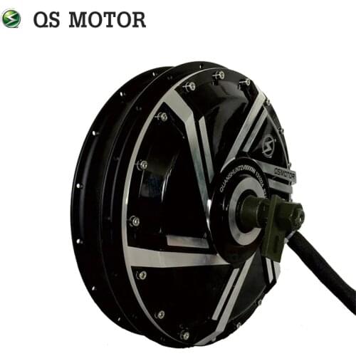 Powerful QS Motor 8000W 273 50H V3 48V 10000W 20kW Peak Brushless DC Electric Motorcycle Spoke Hub Motor