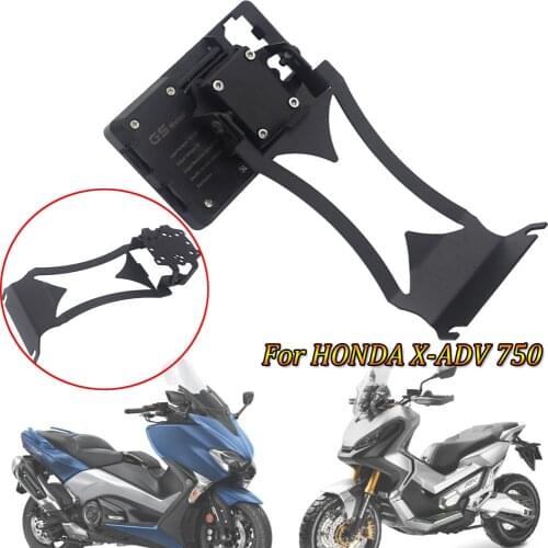 Motorcycle Front Stand Holder Smartphone For HONDA X-ADV 750 XADV XADV750 GPS Bar Mobile Phone Bracket GPS Back Accessories