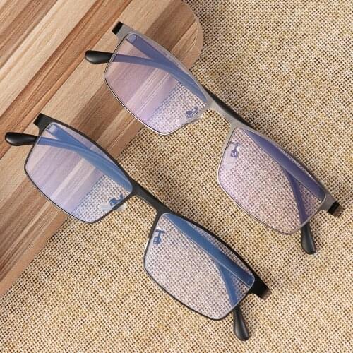 Fashion Vintage Square Eye Glasses Frames for Men Fashion Classic Business Eye Glasses Frames for Men Prescription Glasses