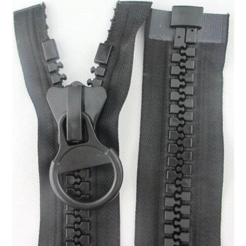 1Piece Length:220cm Wide:4.8cm No.20 Extra Large Plastic Resin Opening Zipper Bags Outdoor Tent Engineering Zipper
