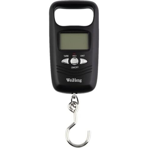New LCD Digital Scale Pocket Portable 50kg Hanging Luggage Weighting Fishing Hook Scale Electronic Weight Scales dropshipping