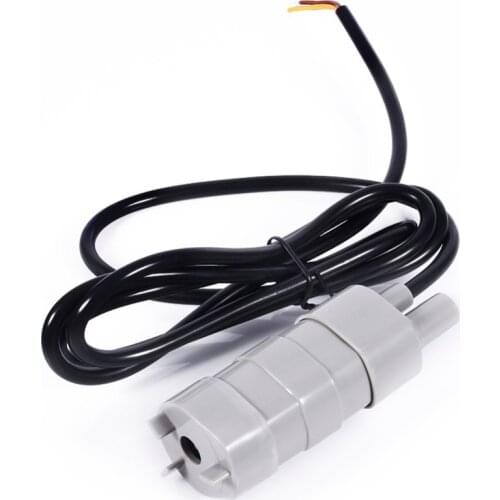 Best Sale 12V 24V 600L/H High Pressure Dc Submersible Water Pump Three-wire Micro Motor Adapter Straight Pumps Air Compressor