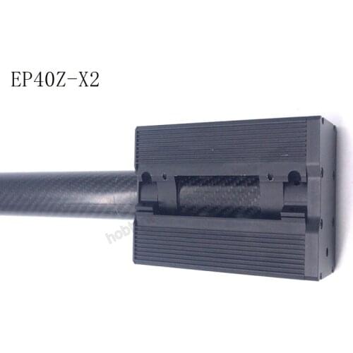 E-POWER EP40Z-X2 Coaxial Motor Base Double Motor Mount Seat suitable for 40mm tube pipe diameter
