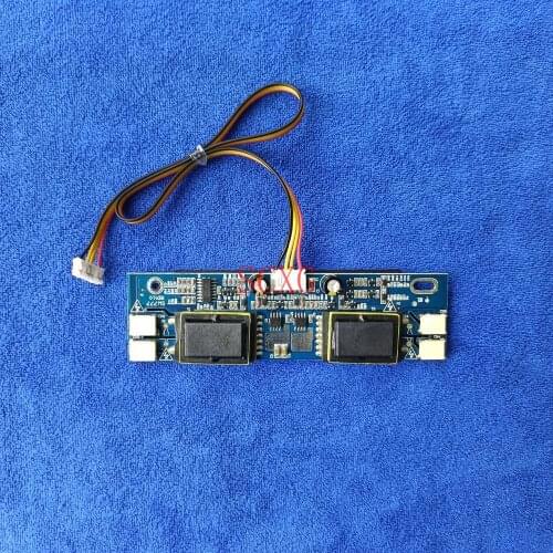 Universal 4 lamp small mouth Inverter board with cable kit For CCFL backlight LCD screen panel laptop display monitor