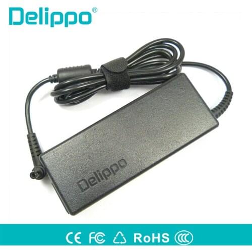 Delippo 19V 3.95A 75W AC Adapter laptop Charger for Toshiba Satellite L700 L600 M801 PA-1750-09 FA105 U305 P205 Laptop notebook
