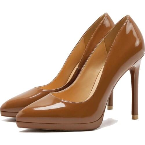 Womens Platform Pumps Sex Extra High Heels 10cm Bridal Red s Nude Big Size Shoes