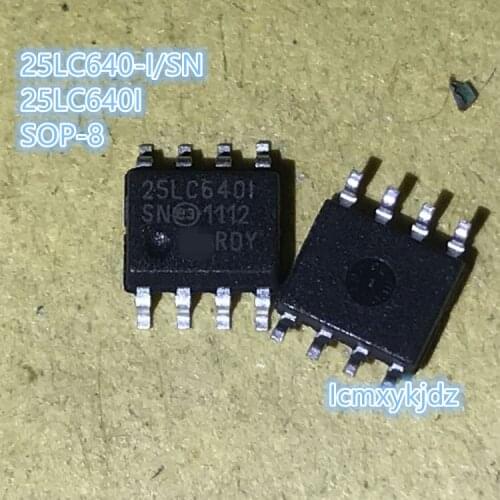 1Pcs/Lot , 25LC640-I/SN 25LC640T-I/SN PIC25LC640-I/SN 25LC640 SOP-8 ,New Original Product New original fast delivery