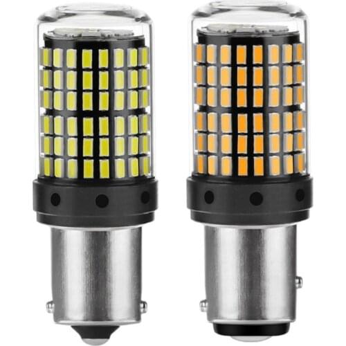 2pcs 1157 P21/5W BAY15D T20 7443 3156 3157 High Quality 3014 LED Auto Tail Brake Light Car DRL Driving Lamp Turn Signals Bulb