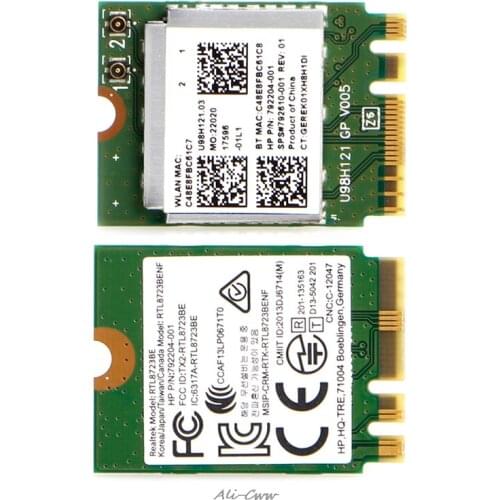 2018 Mini Wireless WIFI Card Interface RTL8723BE 792204-001 For HP for DELL for Asus