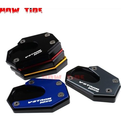2020 NEW For SUZUKI V-STROM 1050 XT VSTROM 1050 2020 Motorcycle CNC Side Kickstand Stand Extension Enlarge Plate