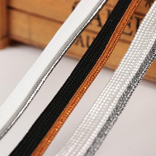 5Yards/lot 10mm White Silver Piping Lip Cord Trim|Pillow Cushion Trim|Upholstery Edging Trim DIY Sewing Home Textile Supplies
