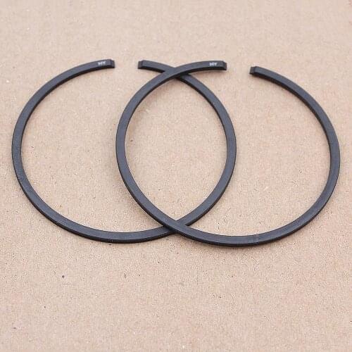 52mm x 1.5mm Piston Rings for Husqvarna 272 272K 272XP 281 282 285 480 181 Chainsaw Replacement Spare Part 2PCS