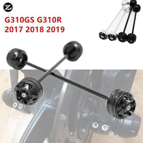 For BMW G310R G310GS G 310 R G310 GS G 310R G 310GS 2017-2019 Motorcycle Accessories Crash Pads Exhaust Sliders Crash Protector