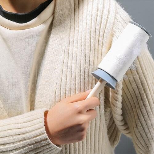 Depilation Brush Household Dusting Paper Sticky Hair Roller Sticky Hair Oblique Tear Clothes Pet Depilation Brush