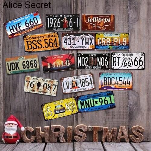 Decorative Vintage Car No Motorcycle Metal sign Bar Home Garage Hotel Pub Metal tin sign Home Metal Plates cafe metal wall arts