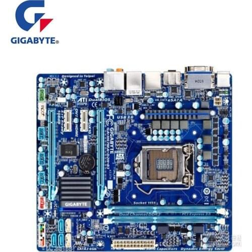 For Gigabyte GA-H67MA-D2H-B3 H67MA-D2H-B3 Motherboard LGA 1155 DDR3 H67 Used Desktop Mainboard SATA3 PCI-E X16 2.0