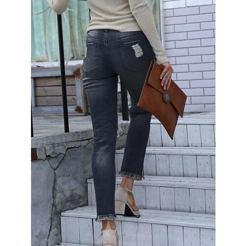 Женские прямые джинсы Gersri China At AliExpress