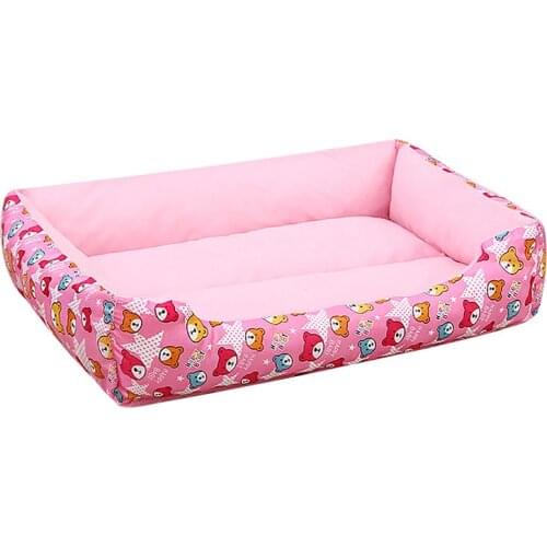 Pet Cat Dog Bed Warm Cozy Dog House Soft Fleece Nest Dog Baskets Mat Autumn Winter Waterproof Kennel For Cats