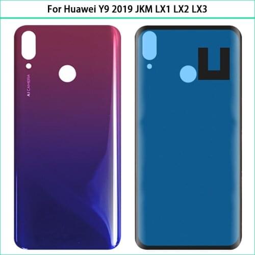 New Y9 2019 Battery Cover For Huawei Y9 2019 / Enjoy 9 Plus JKM LX1 LX2 LX3 Phone Back Rear Housing Case Cover Lid