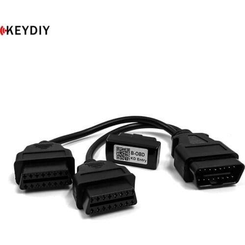 New Arrival KEYDIY KD OBD Entry for Smartphones to Car Remotes Entry No Wire Needed English Version With 2 in 1 OBD2 Adapter