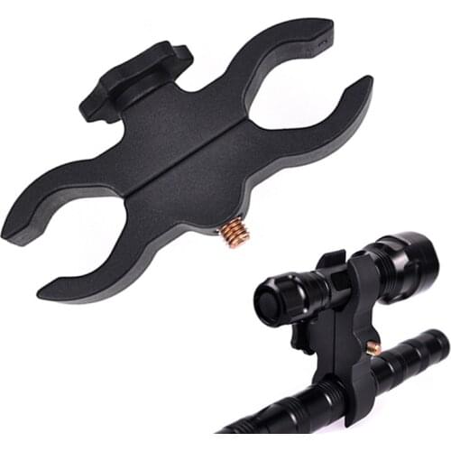 New Upgrade LED Flashlight Mount Bracket Flash Torch Holder Front Light Clip Clamp Lantern Tactical Accessories