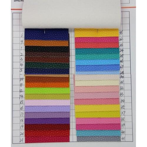 Wholesale cover fabric material free shipping Semi-PU Lychee Emboss sofa fabric upholstery woven leather fabric chair leathers