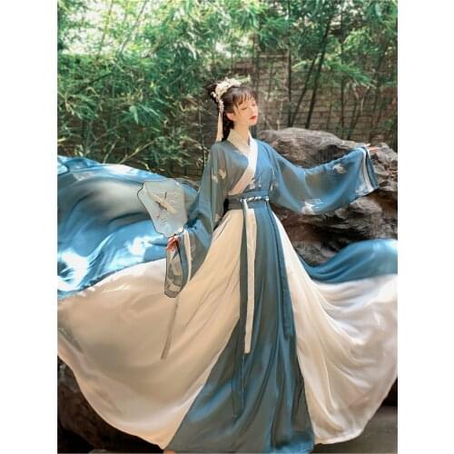 Hanfu Dress Cosplay Girls Hanfu Dress Dress Hanfu Dress Cosplay Fairy Dress Hanfu Waist Chinese Clothes for Women