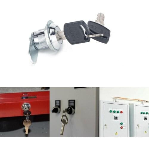 Portable Compact 15mm Tool Box Cam Lock Car Accessories Cylinder Toolboxes Lock Fine Workmanship for Cabinet