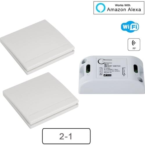 DIFODA 433Mhz Wireless RF Remote Control Switch AC 110V 220V Lamp Light LED Wireless Switches Corridor Room Wall Panel Switch