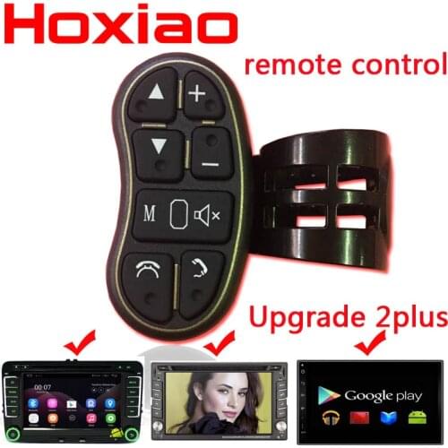 Car steering wheel button remote control for car multimedia player Bluetooth wireless Universal remote control use 2 din radio