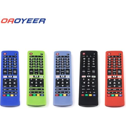 For LG TV Remote cases Silicone Case Protective Cover Holder Skin For LG AKB75095307B74915305,AKB7537560 Smart TV Remote Control