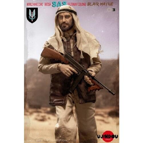 UJINDOU UD9003 WWII BRITISH SAS LIEUTENANT COLONEL BLAIR MAYNE 1942 1/6 Action Figure