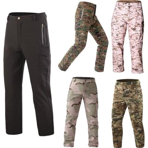 Outdoor Camouflage Men Pants Mens Military Tactical Hunting Pants Army Combat Pants Male Camping Hiking Trousers S-3XL MY339