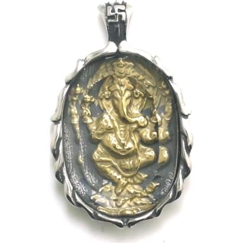 Unisex 316L Stainless Steel Geneisha Pendant