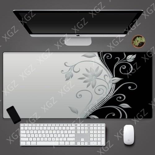 Yuzuoan XL Artistic Color Retro Mouse Pad Student Home Desk Pad Large Gaming Computer Washable Mouse Oversized Thickened Seam