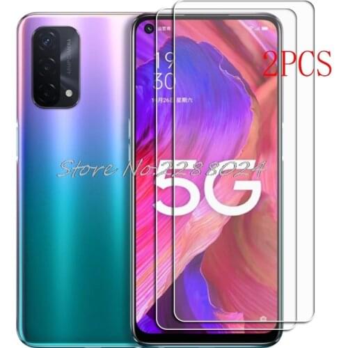 2PCS FOR OPPO A93 5G High HD Tempered Glass Protective On OPPOA93 PCGM00 Screen Protector Film