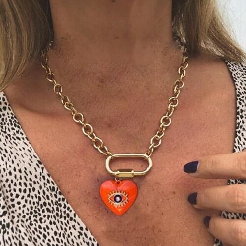 Retro necklace chains chain for women Exaggeration collares collar necklaces collier naszyjnik colar choker cadena gold fashion