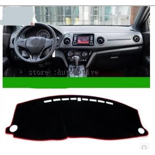 2014 2015 2016 2017 Dashboard Cover For Honda HRV HR-V Vezel Dashmat Dash Mat Pad Sun Shade Dash Board Cover Carpet RHD