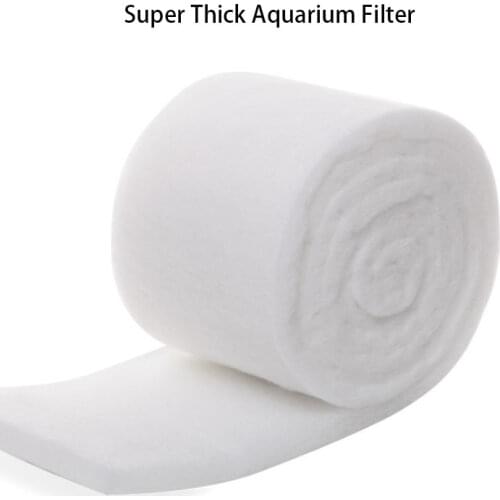 100cmx13.5cmx3cm Aquarium Filter Super Thick Biochemical Filter Cotton Sponge for Aquarium Fish Tank Bio Cotton Foam Skimmer