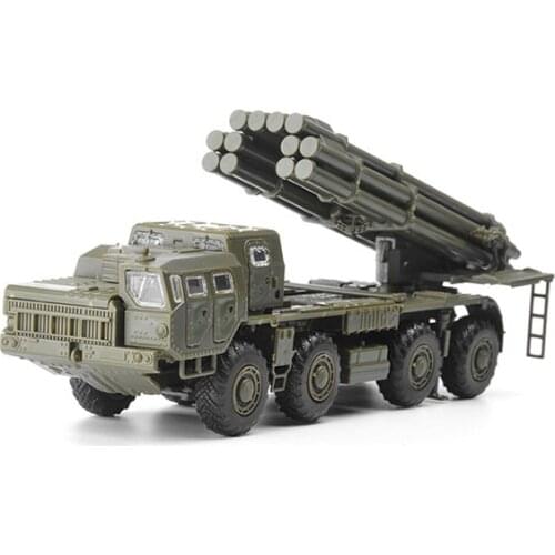 4D Assembly 1/72 Russian 9A52-2 Tornado Rocket Launcher Model Military Toy Pendulum