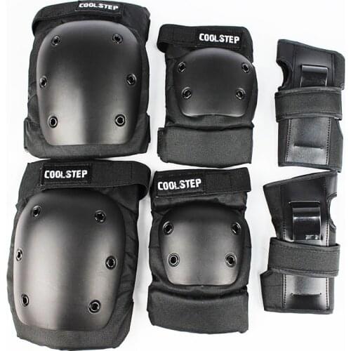 Free Shipping skateboarding gear Outdoor skateboard knee protector Palm ondersteuning Elleboog set Extreme sport