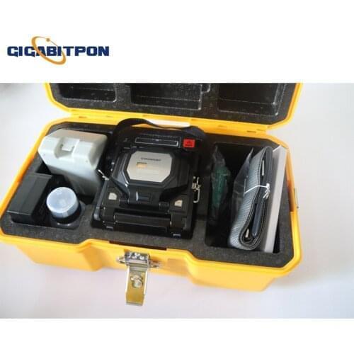 Free shipping Comway C8 fiber fusion splicer for FTTX fiber project and C109 fiber fusion splicer